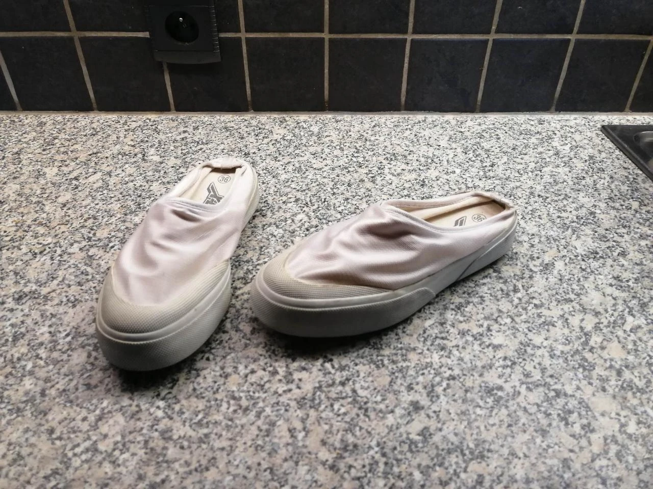 sapatos brancos marca x-brand - tamanho 36 novos – photo 2